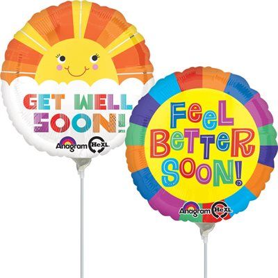 1 Balloon - Get Well, Thinking of you, Feel better soon