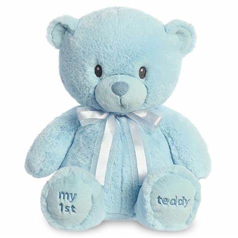 Baby Teddy Bear - Blue