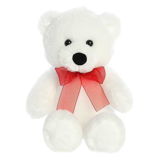 24" white bear